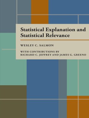 cover image of Statistical Explanation and Statistical Relevance